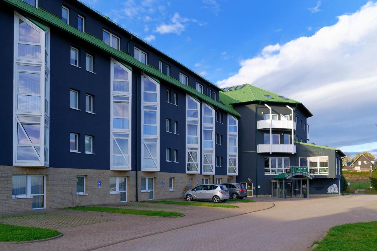 Hotel Kammweg Neustadt am Rennsteig Exteriér fotografie